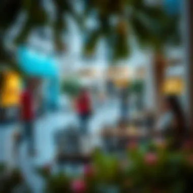 Community Interaction in Al-Jada Vibrant community spaces in Al-Jada promoting social interaction