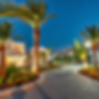 Community park in Al Maya DSO promoting outdoor living and relaxation