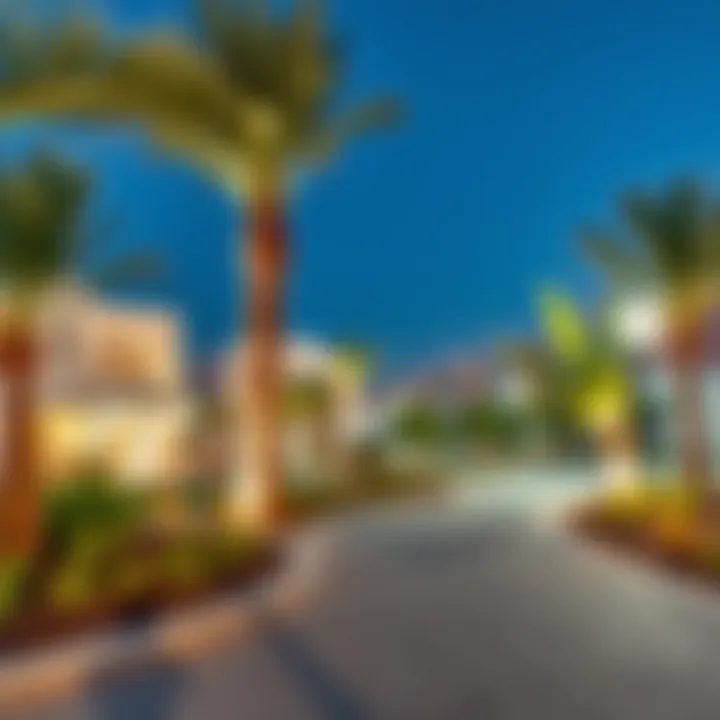 Community park in Al Maya DSO promoting outdoor living and relaxation