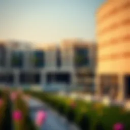 A picturesque view of Al Qusais showcasing its modern architecture