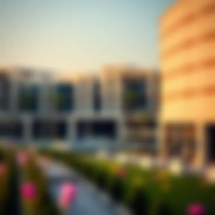 A picturesque view of Al Qusais showcasing its modern architecture