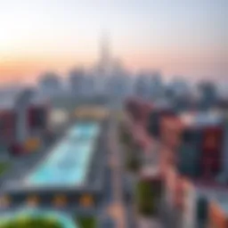 Stunning view of Al Rayyan's skyline showcasing modern architecture