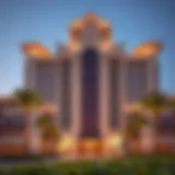 Architectural Marvel of Al Waleed Paradise Stunning architectural view of Al Waleed Paradise