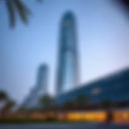 Stunning view of API Tower showcasing its modern architecture