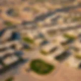 Aerial Perspective of Arabian Ranches 3 Aerial view of Arabian Ranches 3 showcasing the residential layout