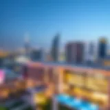 A panoramic view of the Arjan skyline showcasing modern architecture