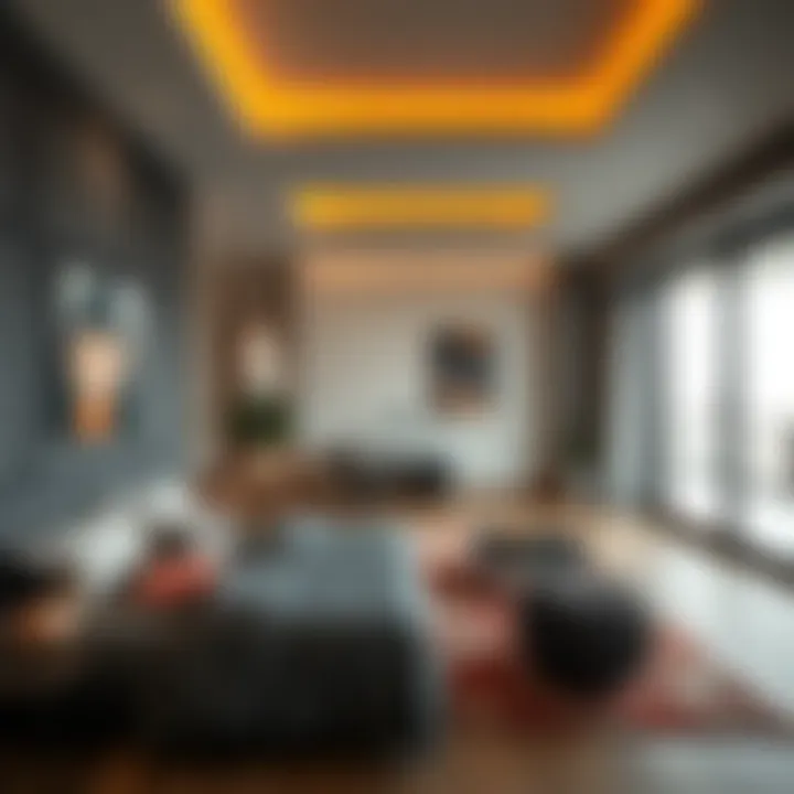 Contemporary Co-living Experience Modern co-living space with amenities