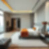 Stylish bed space interior in Business Bay