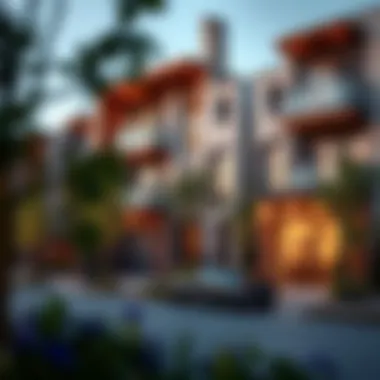 Community amenities surrounding Bianca Townhouses, highlighting lifestyle options