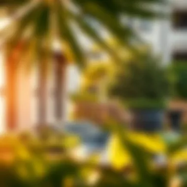 Community features surrounding Building Five