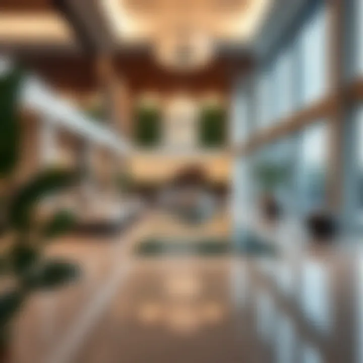 Luxurious amenities within Building Five