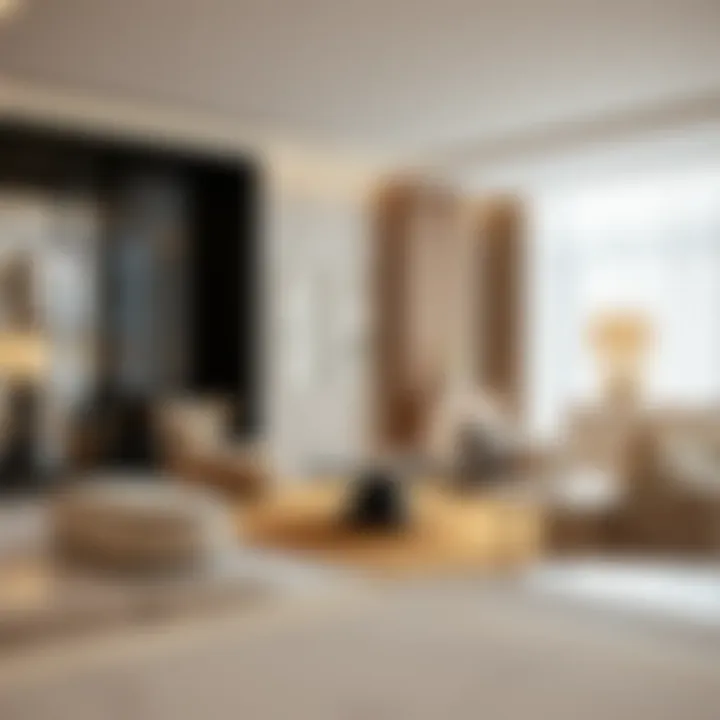 Contemporary design elements inspired by Bulgari's aesthetic