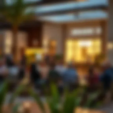 Social events held at the community center fostering neighborhood connections