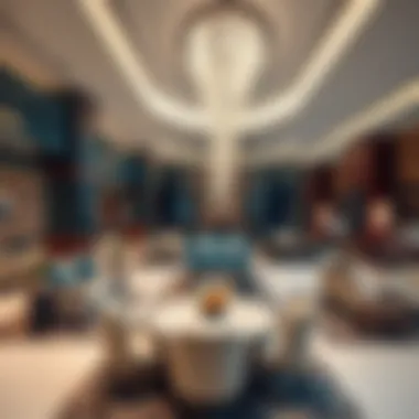 Luxurious Communal Space at Damac Rotana Well-designed communal area with modern amenities