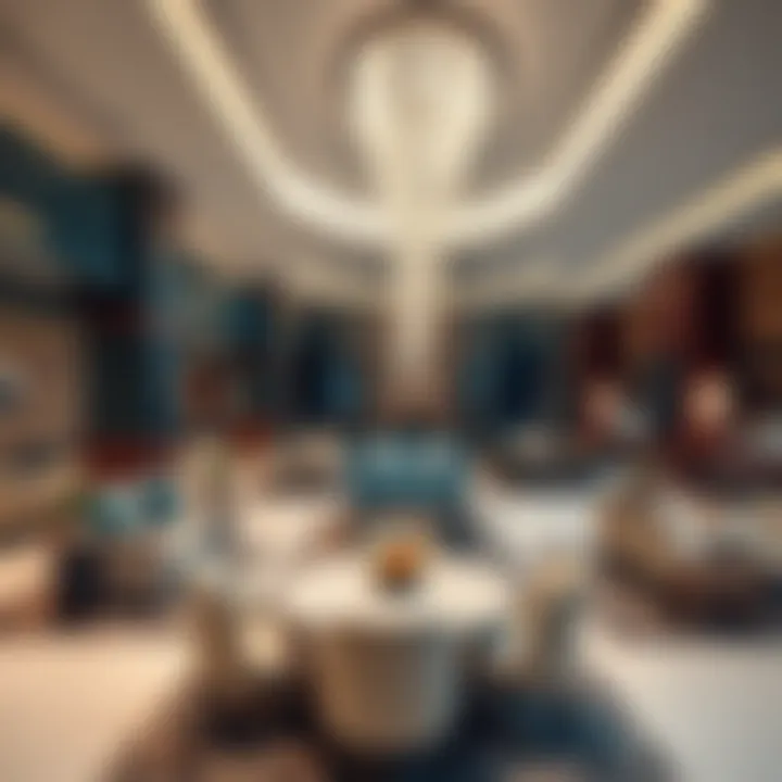 Luxurious Communal Space at Damac Rotana Well-designed communal area with modern amenities