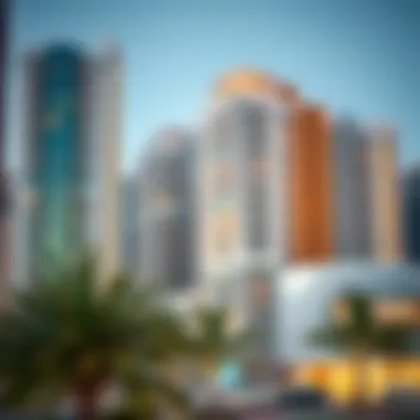 Diverse Housing Options: A Look at Deira's Residences Showcasing diverse residential buildings in Deira