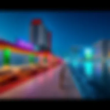 Leisure Facilities at Deira Islands Vibrant leisure facilities along Deira Islands waterfront