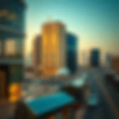 Deira's Skyline: A Blend of Tradition and Modernity Scenic view of Deira's skyline showcasing modern architecture