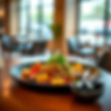 Beautifully Presented International Dishes Delicious international dishes beautifully presented