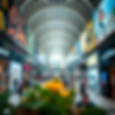 Diverse shopping experience inside Dubai Mall