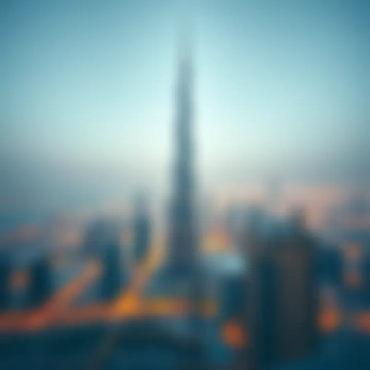 Burj Khalifa: The Pinnacle of Elegance Burj Khalifa towering above the cityscape