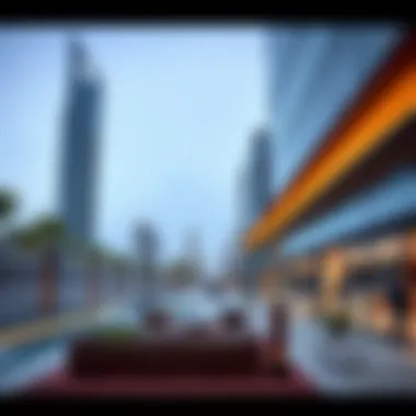 Commercial Appeal of Palm View Sleek commercial spaces enhancing Palm View's appeal