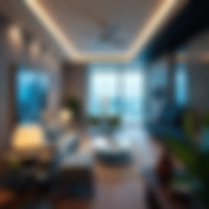 Luxury Apartment Interiors Modern apartment interiors reflecting luxury living standards