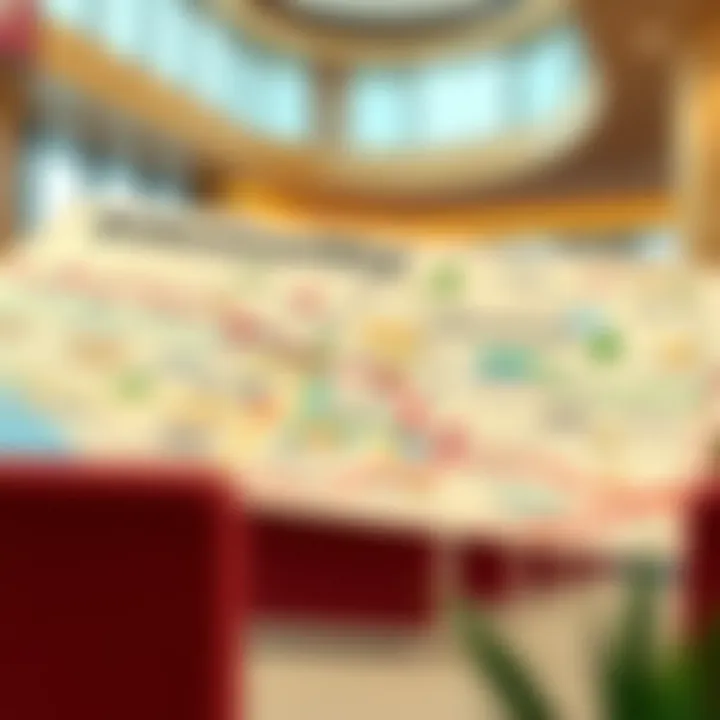 Educational Institutions Map of Mussafah A detailed map highlighting various educational institutions in Mussafah