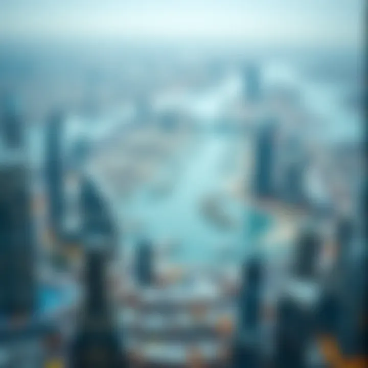 Panoramic skyline displayed from Emaar Sky View, illustrating breathtaking views