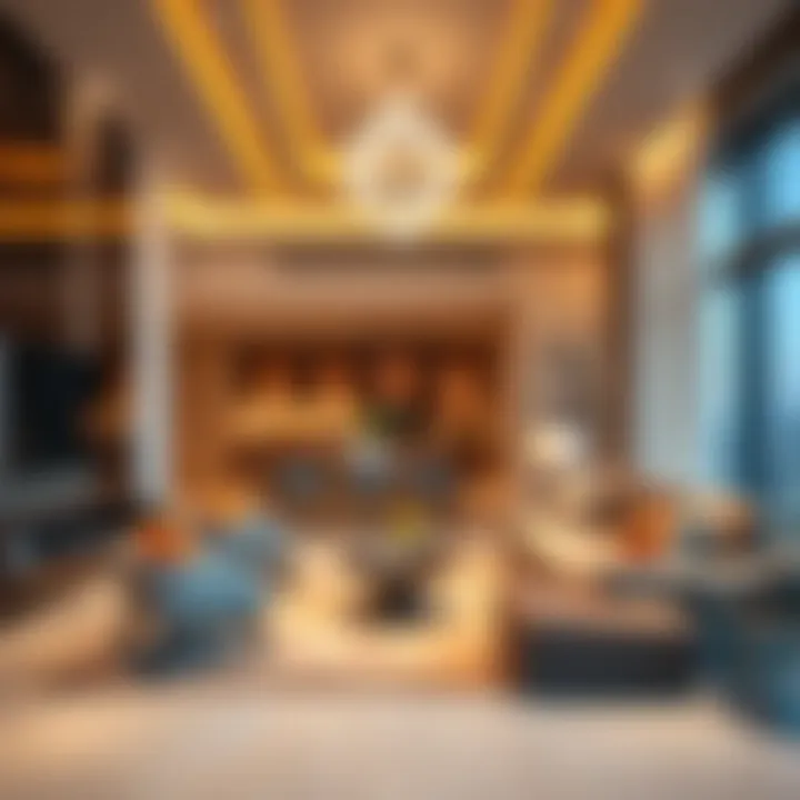 Interior Design of Expo Village Residences Luxurious interiors of a model apartment in Expo Village Residences