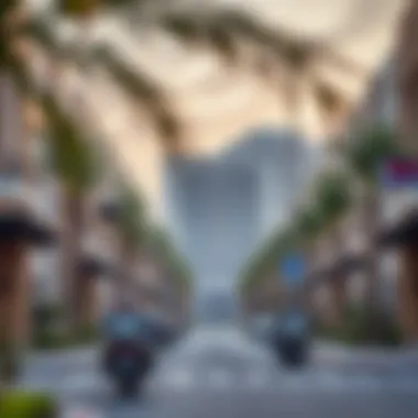 Neighborhood Surrounding Expo Village Residences Vibrant neighborhood atmosphere around Expo Village Residences