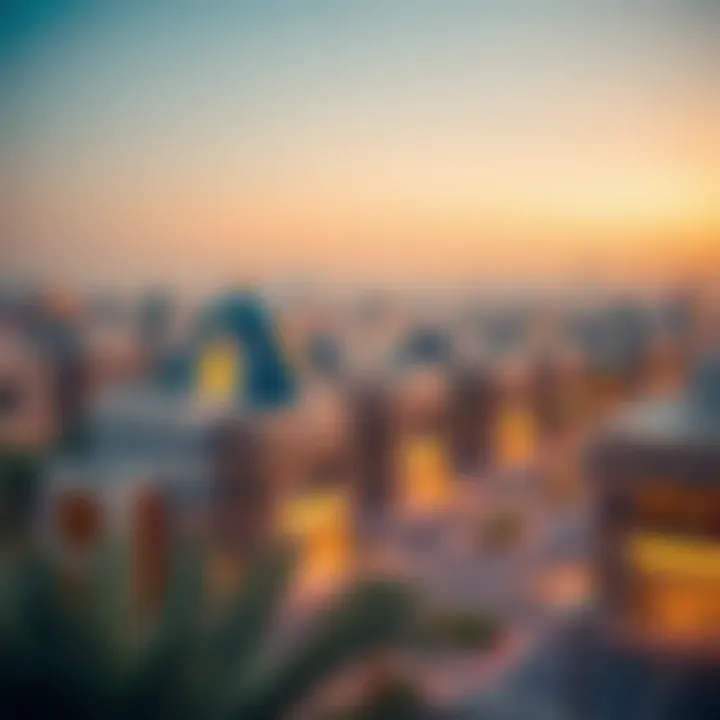 Skyline view of Falcon Al Quoz showcasing modern architecture