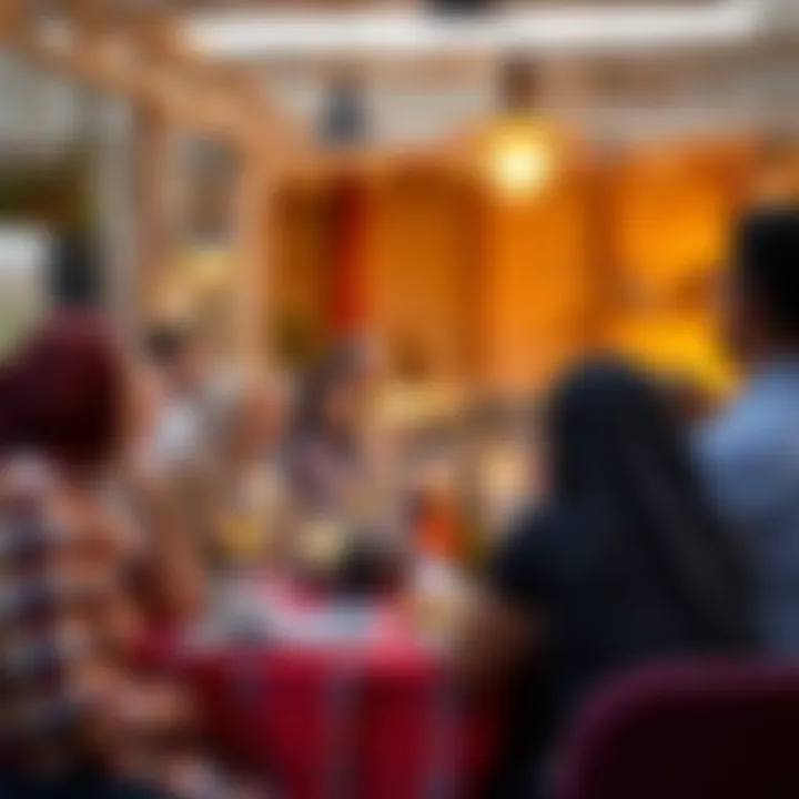 Vibrant community event at a UAE farmhouse