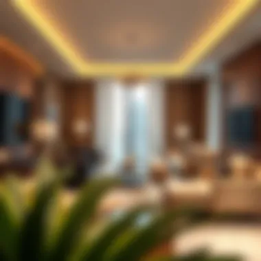 Luxurious Interiors of Fortune Executive Tower Interior amenities of Fortune Executive Tower highlighting luxury living spaces.