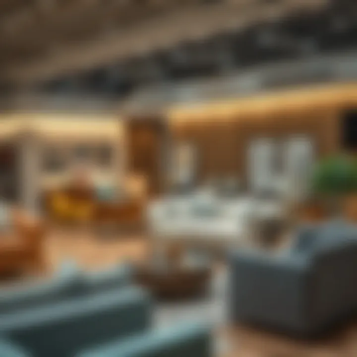 Contemporary furniture design showcased