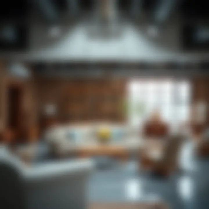 Traditional furniture styles in a Dubai showroom