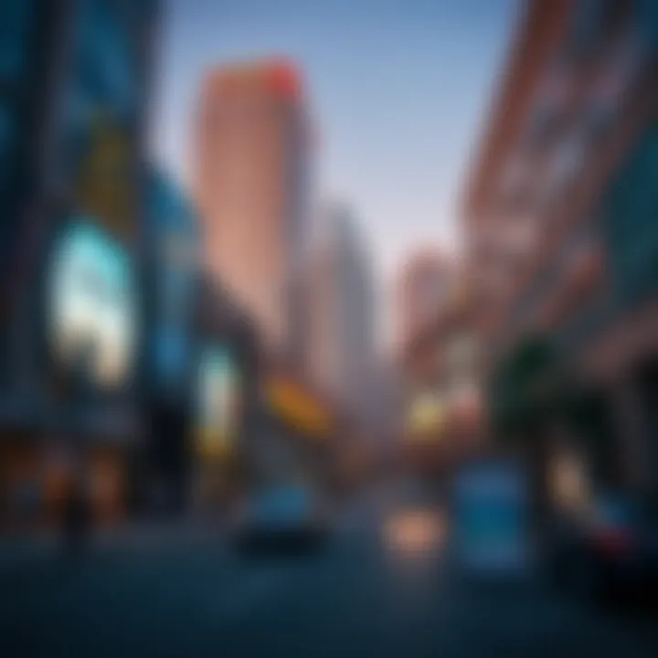 Architectural marvels along Hamdan Street