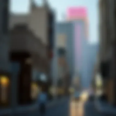 Cultural landmarks around Hamdan Street