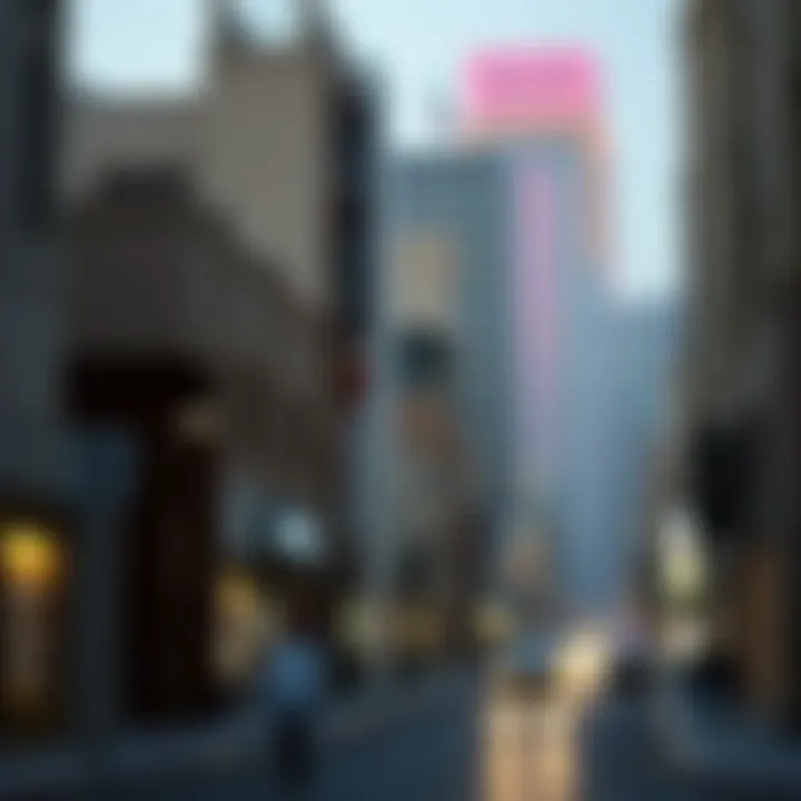 Cultural landmarks around Hamdan Street