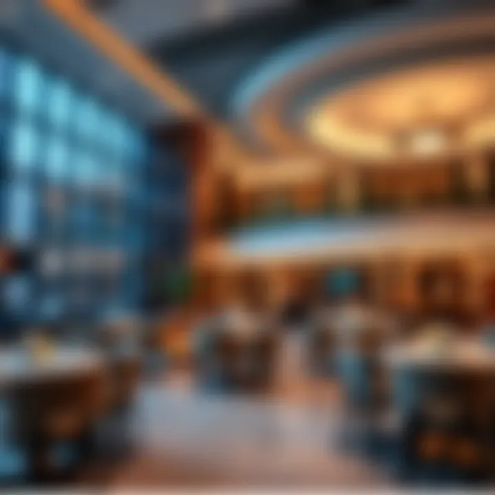 Elegant Entertainment Venue Luxurious entertainment venue with elegant ambiance