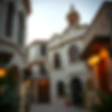 Architectural Details of Traditional Homes Intricate architectural details of traditional homes in Jazirah Al Hamra