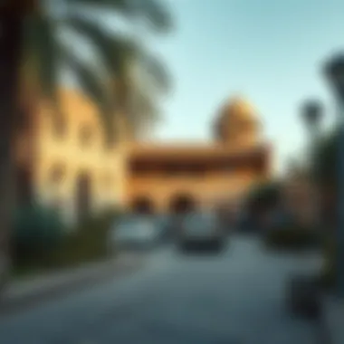 Historical site in Jebel Ali Village reflecting its rich cultural heritage