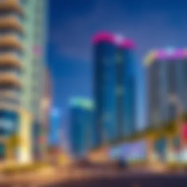 Visual representation of real estate developments in Jebel Ali Village