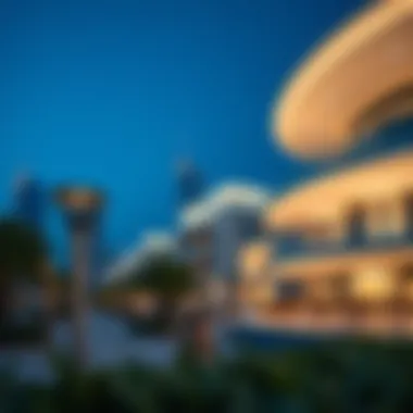 Architectural Innovations in Jumeirah The Palm Modern real estate developments in Jumeirah The Palm highlighting architectural innovation