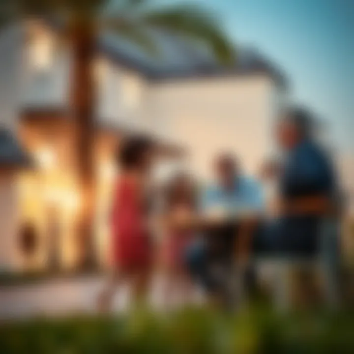 Vibrant community spaces in Jumeirah Village Circle, illustrating lifestyle.