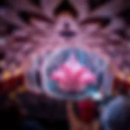 The mesmerizing stage of La Perle showcasing avant-garde design.