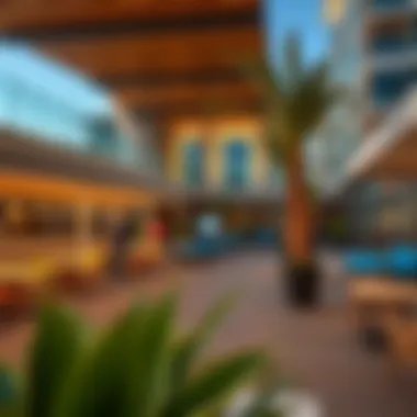 Recreational Amenities at Meraas City Walk Recreational spaces within Meraas City Walk offering leisure and relaxation