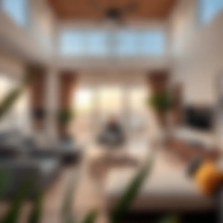 A cozy living area in a Mira Holiday Home designed for relaxation