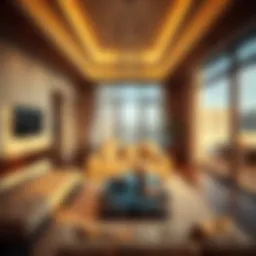 Luxurious interior of a Mira Holiday Home showcasing modern decor