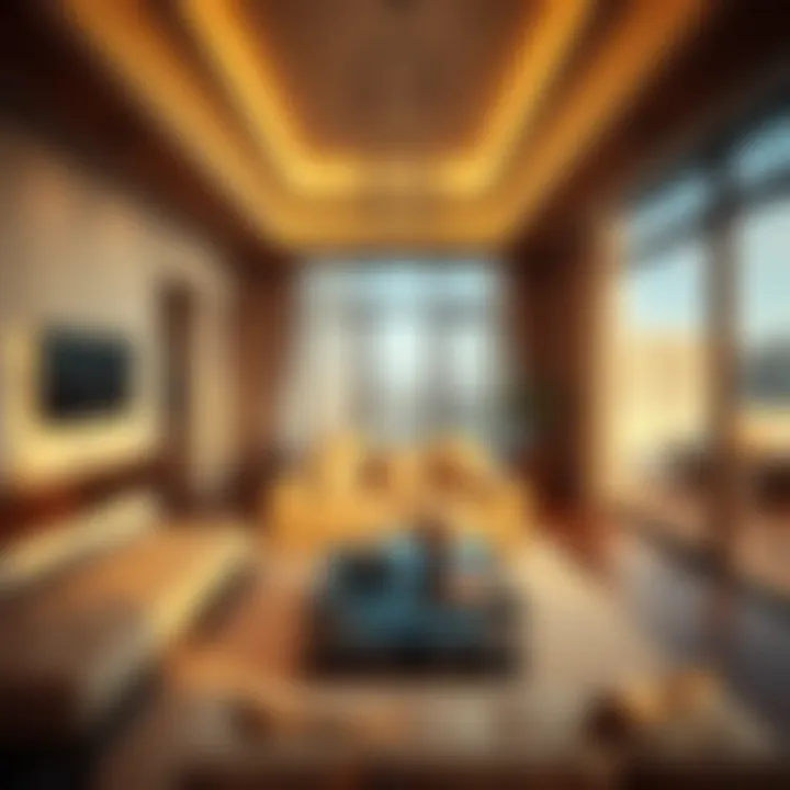 Luxurious interior of a Mira Holiday Home showcasing modern decor